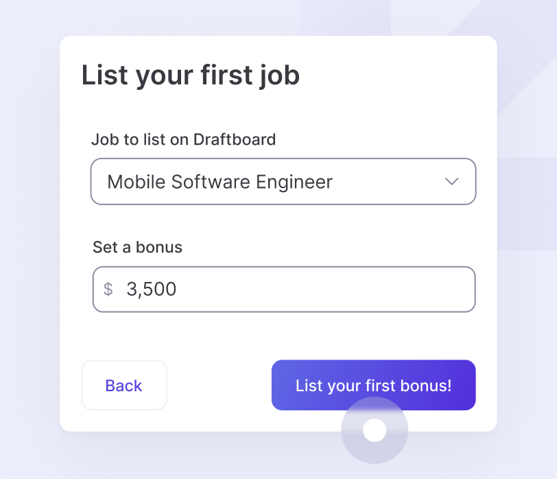 List Your Roles in Seconds